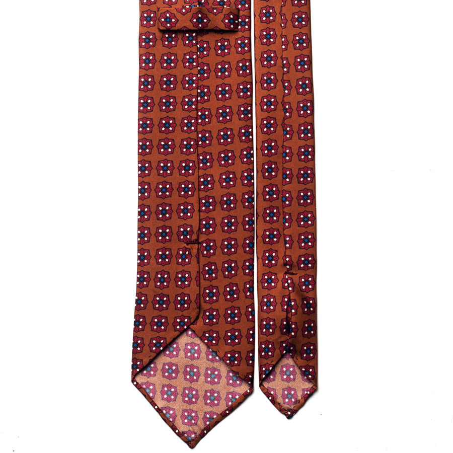 VINTAGE MEDALLION SILK TIE