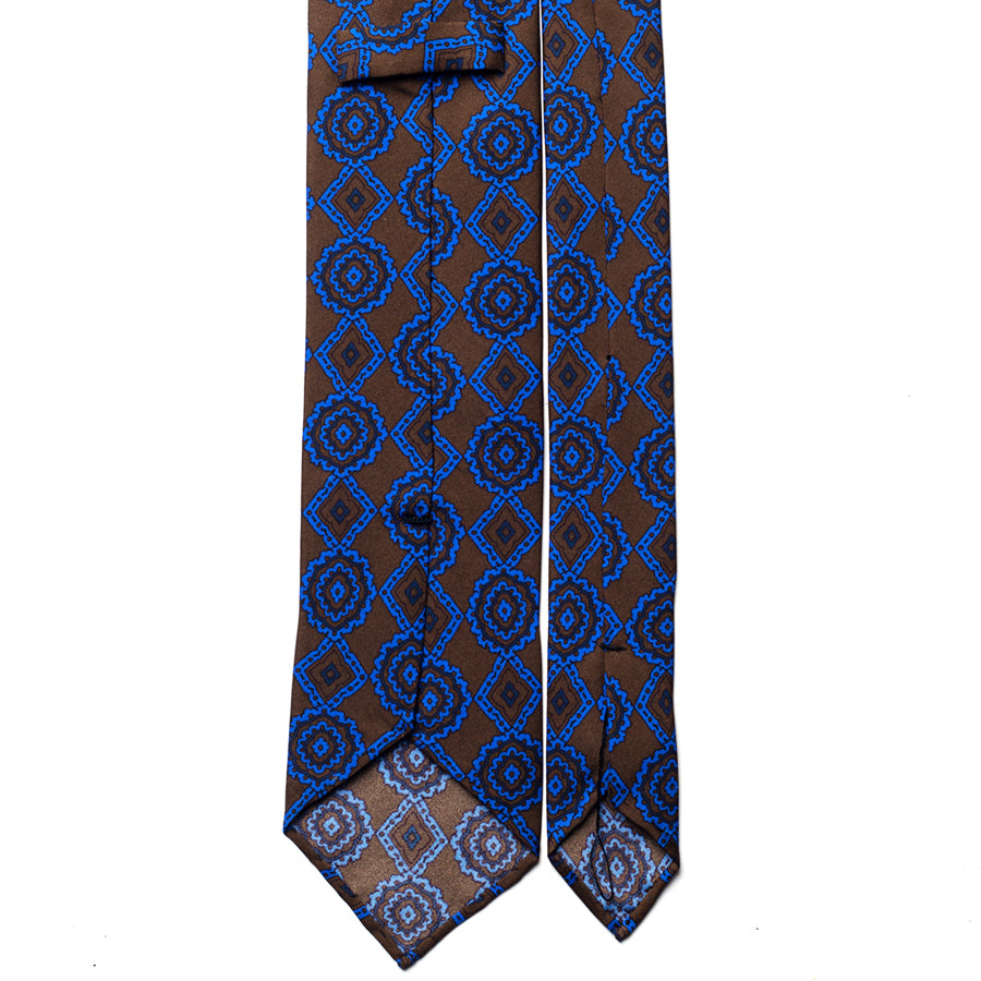 VINTAGE MEDALLION SILK TIE