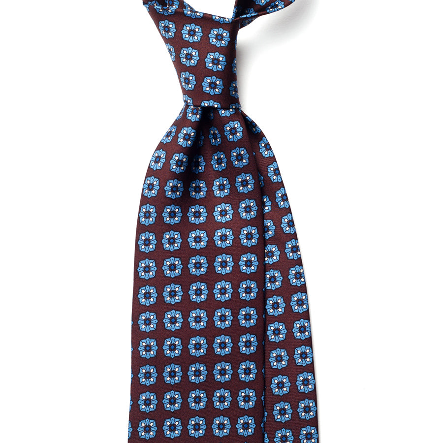 VINTAGE MEDALLION SILK TIE