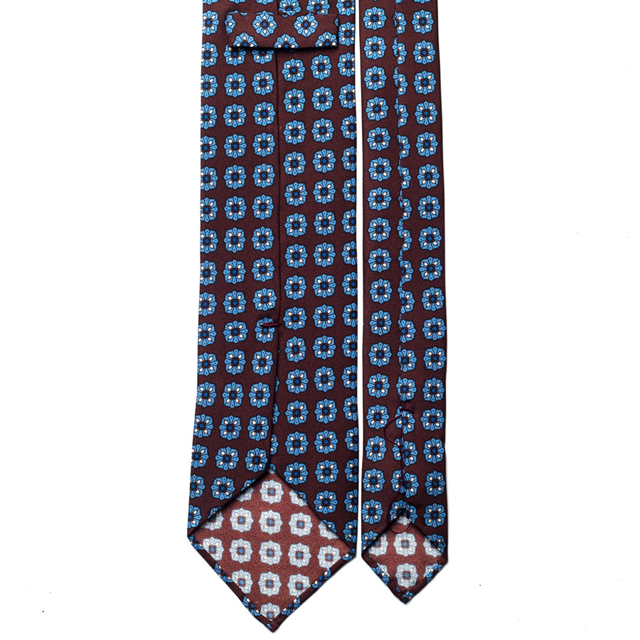 VINTAGE MEDALLION SILK TIE