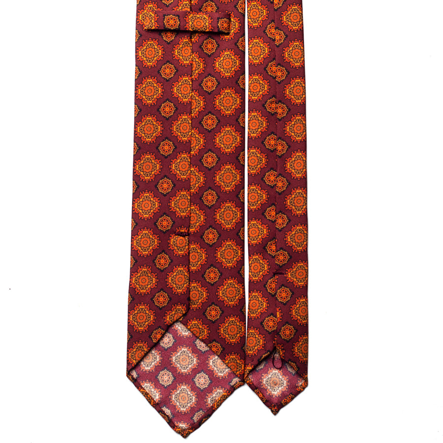VINTAGE MEDALLION SILK TIE