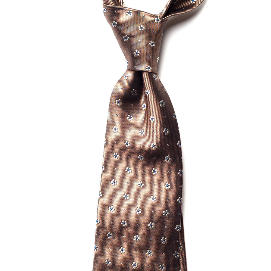 FLORAL JACQUARD SILK TIE