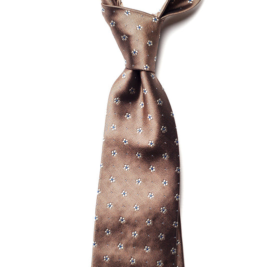 FLORAL JACQUARD SILK TIE
