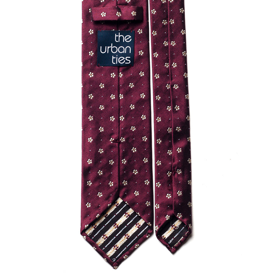 FLORAL JACQUARD SILK TIE