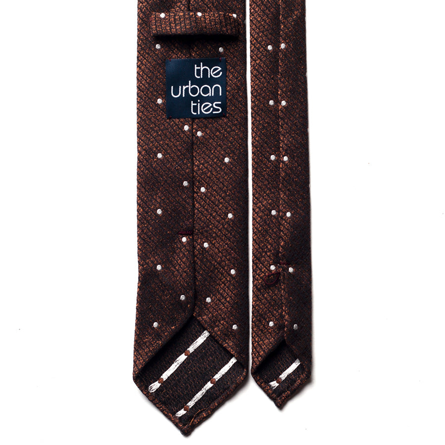 POLKA DOT SILK TIE