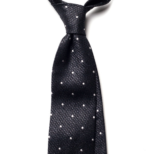 POLKA DOT SILK TIE
