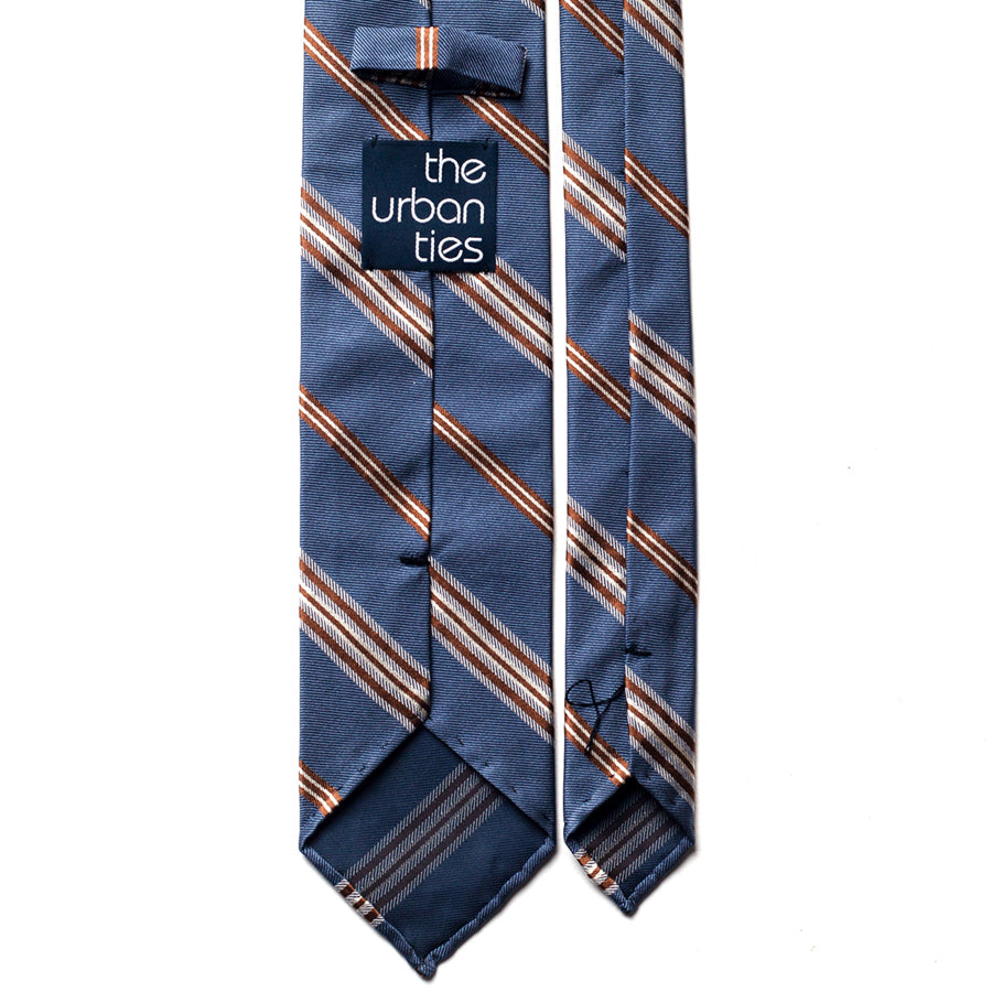 REPP STRIPE SILK TIE