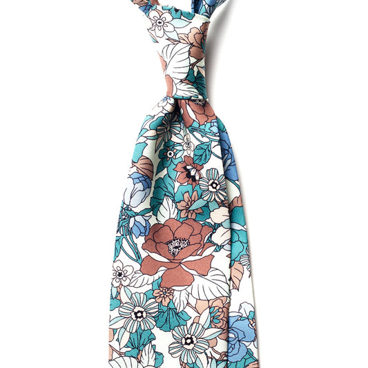 FLORAL SILK TIE