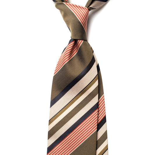 REPP STRIPE SILK TIE