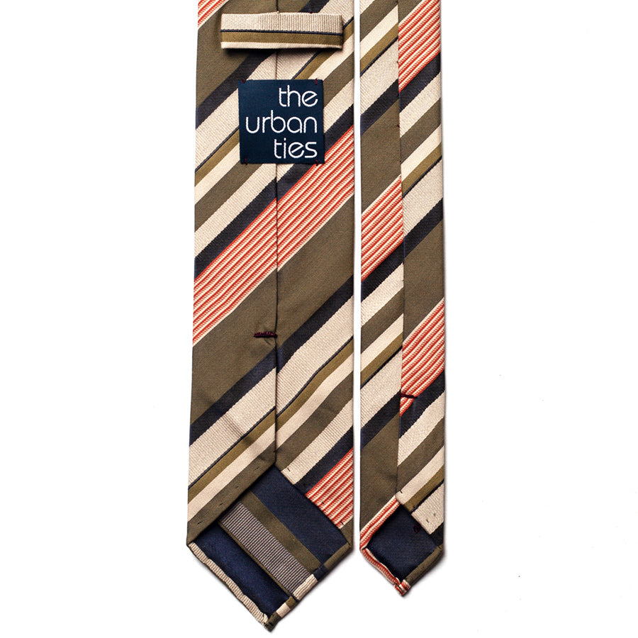 REPP STRIPE SILK TIE