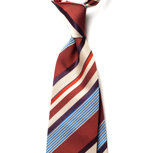 REPP STRIPE SILK TIE