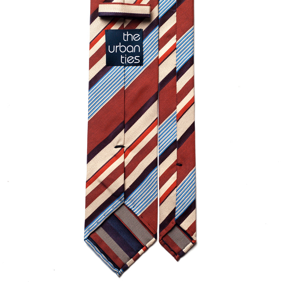 REPP STRIPE SILK TIE