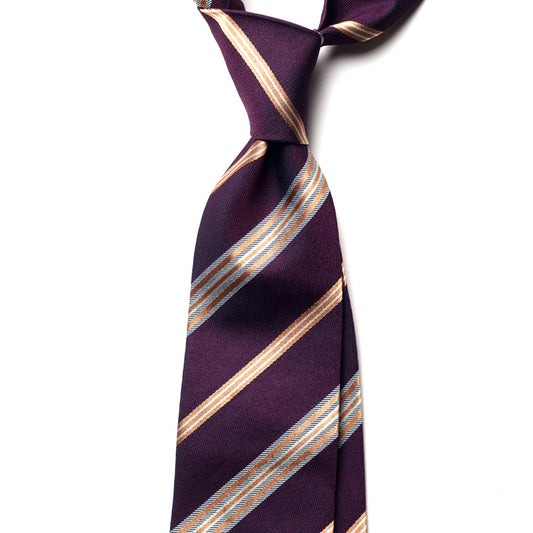 REPP STRIPE SILK TIE