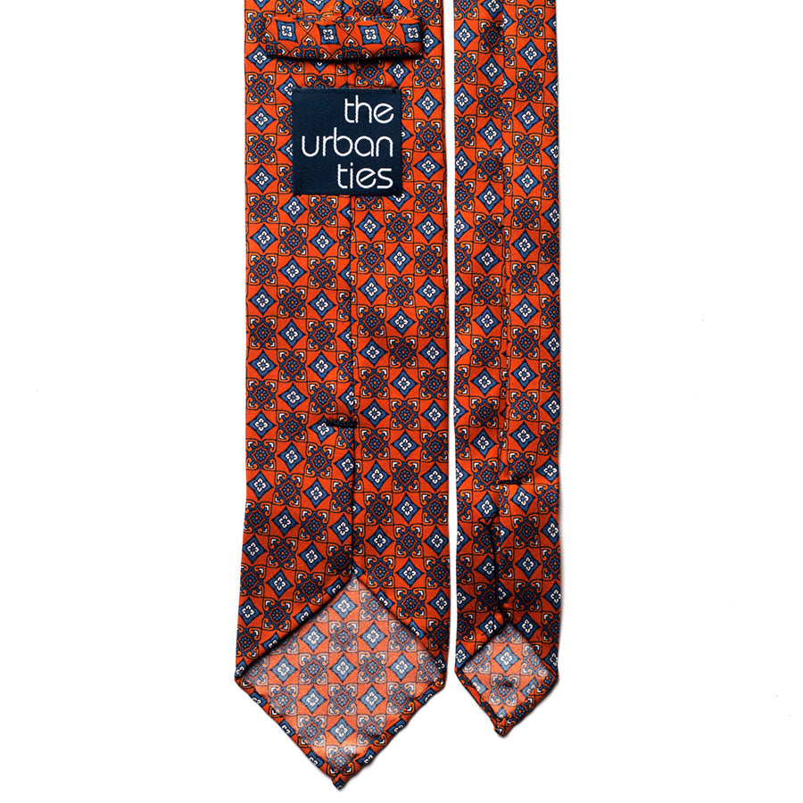 VINTAGE MEDALLION SILK TIE
