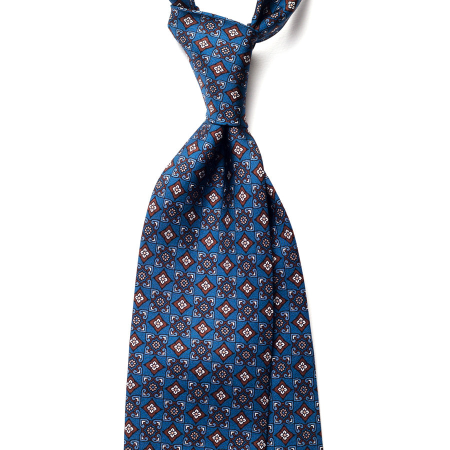 VINTAGE MEDALLION SILK TIE