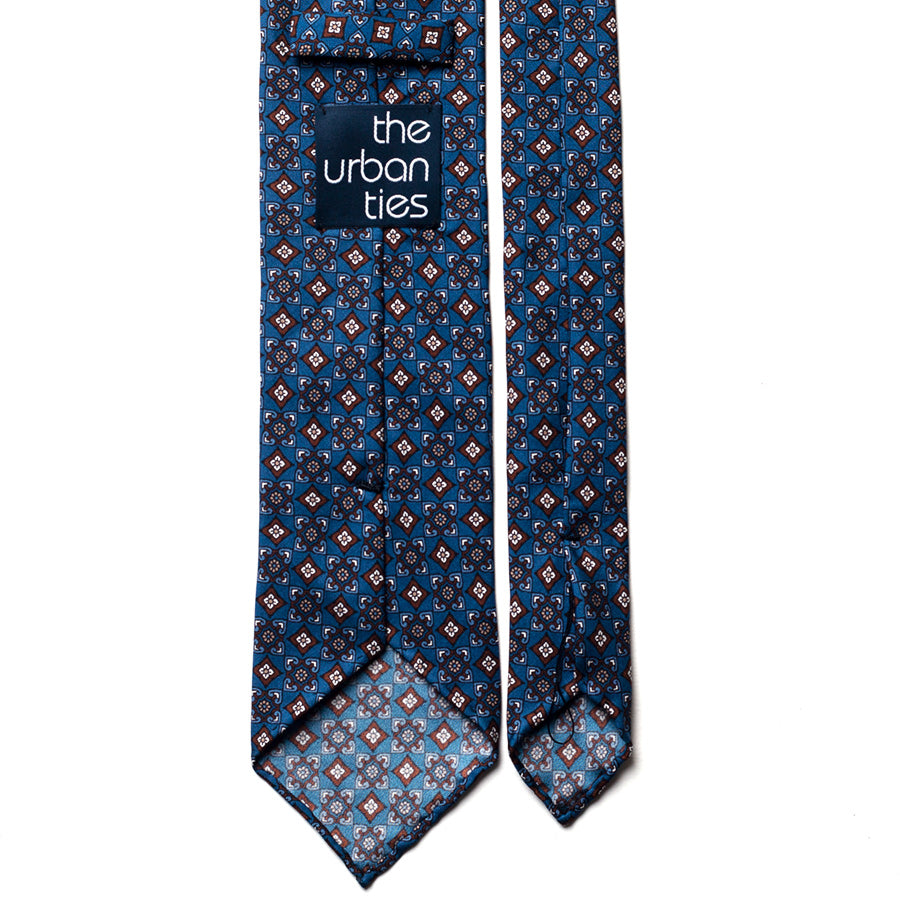 VINTAGE MEDALLION SILK TIE