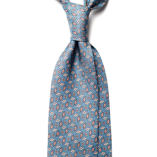 GEOMETRIC SILK TIE