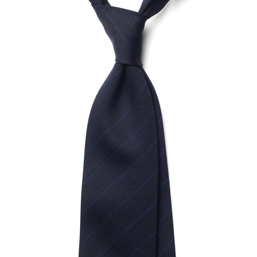 GLEN CHECK WOOL TIE