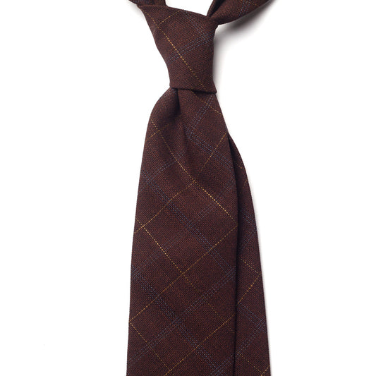 WINDOWPANE WOOL/SILK TIE
