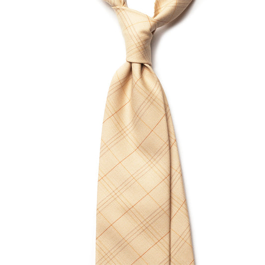 WINDOWPANE WOOL/SILK TIE