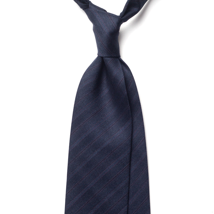 VINTAGE STRIPE WOOL/SILK TIE