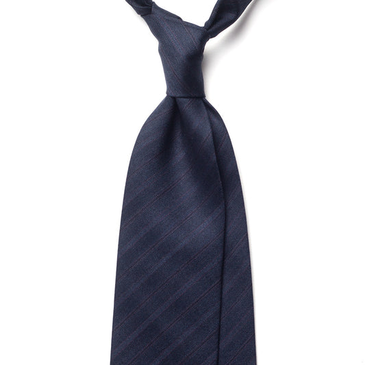 VINTAGE STRIPE WOOL/SILK TIE