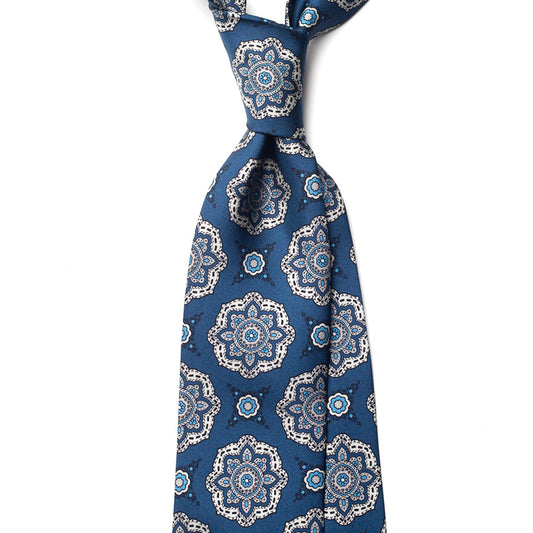 VINTAGE MEDALLION SILK TIE