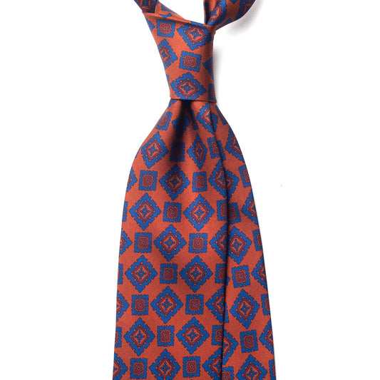 VINTAGE MEDALLION SILK TIE