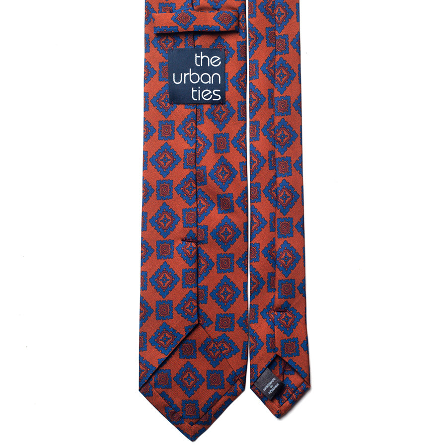VINTAGE MEDALLION SILK TIE