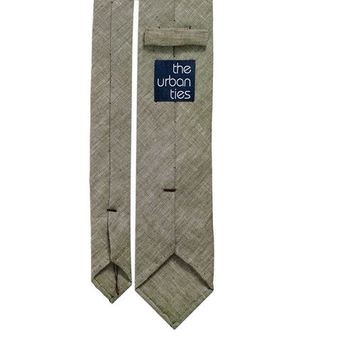 Handrolled Linen Tie