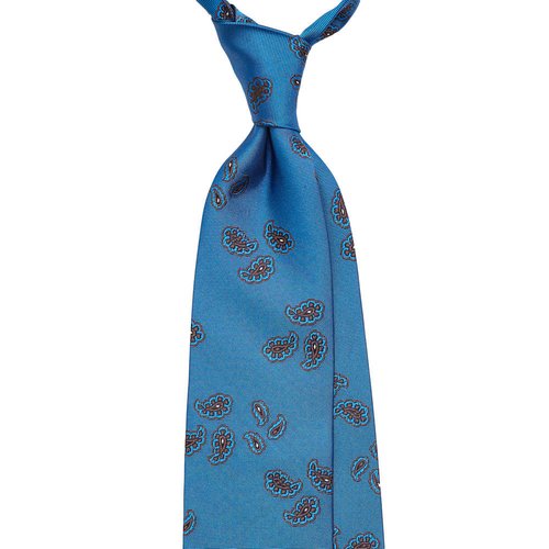 PAISLEY JACQUARD SILK TIE